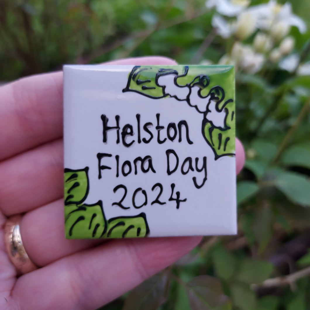 Flora Day 2024 Lily Of The Valley Magnet - Ceramic - Hand Painted