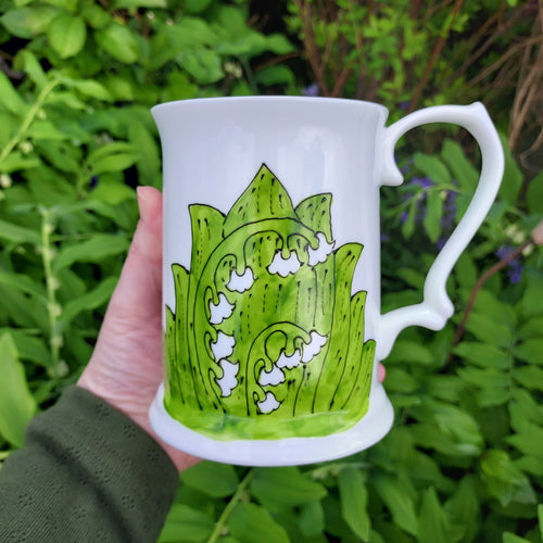Hal an Tow Lily of the valley tankard 