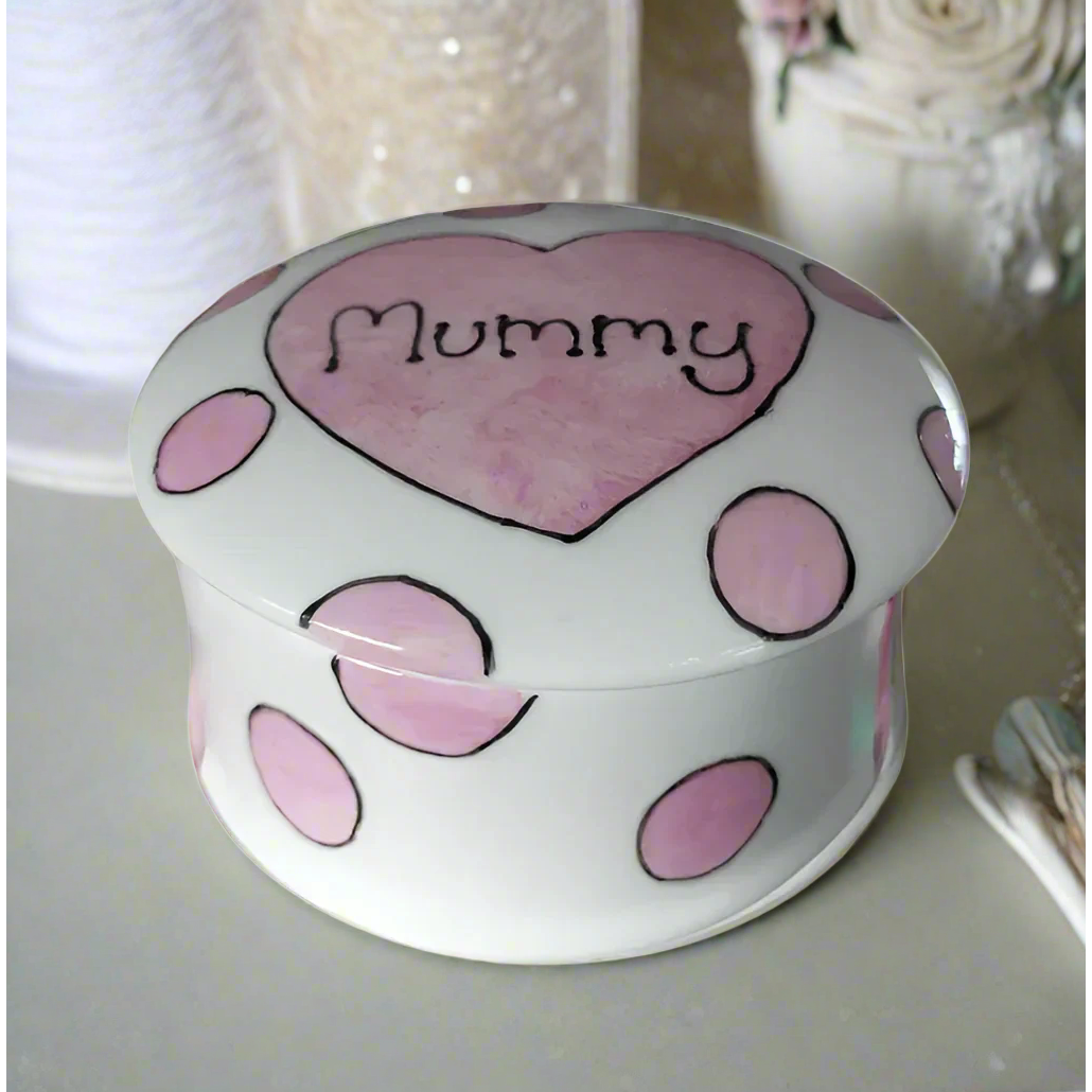 Mummy trinket box Laura Lee Designs