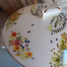 Load image into Gallery viewer, Bunny Dish - The Vintage Pimp - Large Serving Bowl - Rabbits - Hares - Hand Painted