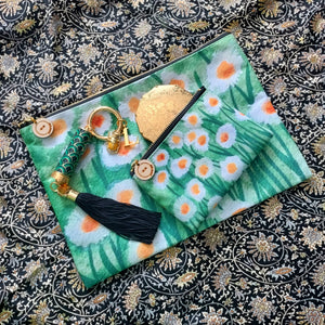 Daisy pouch bag Laura Lee Designs