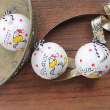 Load image into Gallery viewer, Hand painted bauble by Laura Lee Designs 
