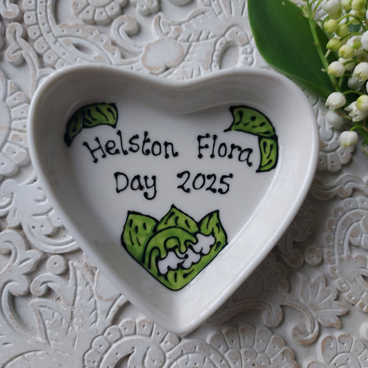 Lily of the valley Flora Day trinket dish Laura Lee Designs 1
