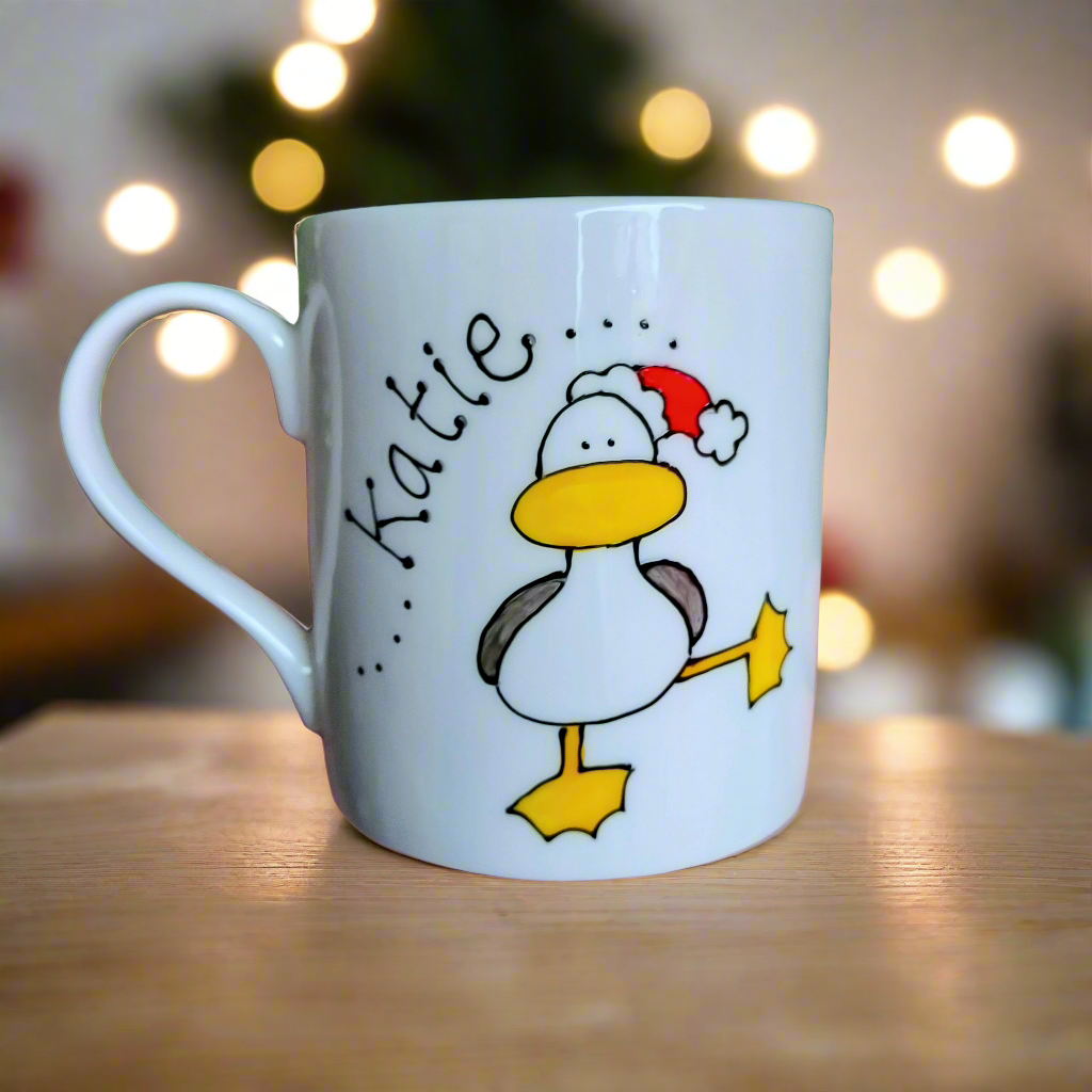Personalised Christmas mug Laura Lee