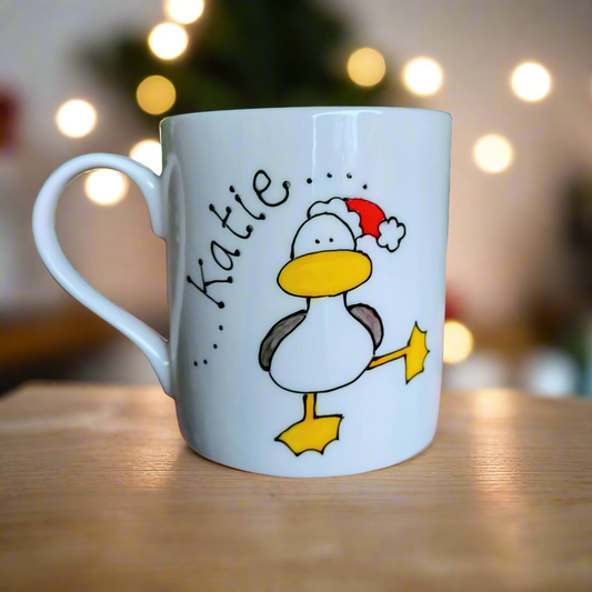 Personalised Christmas mug Laura Lee
