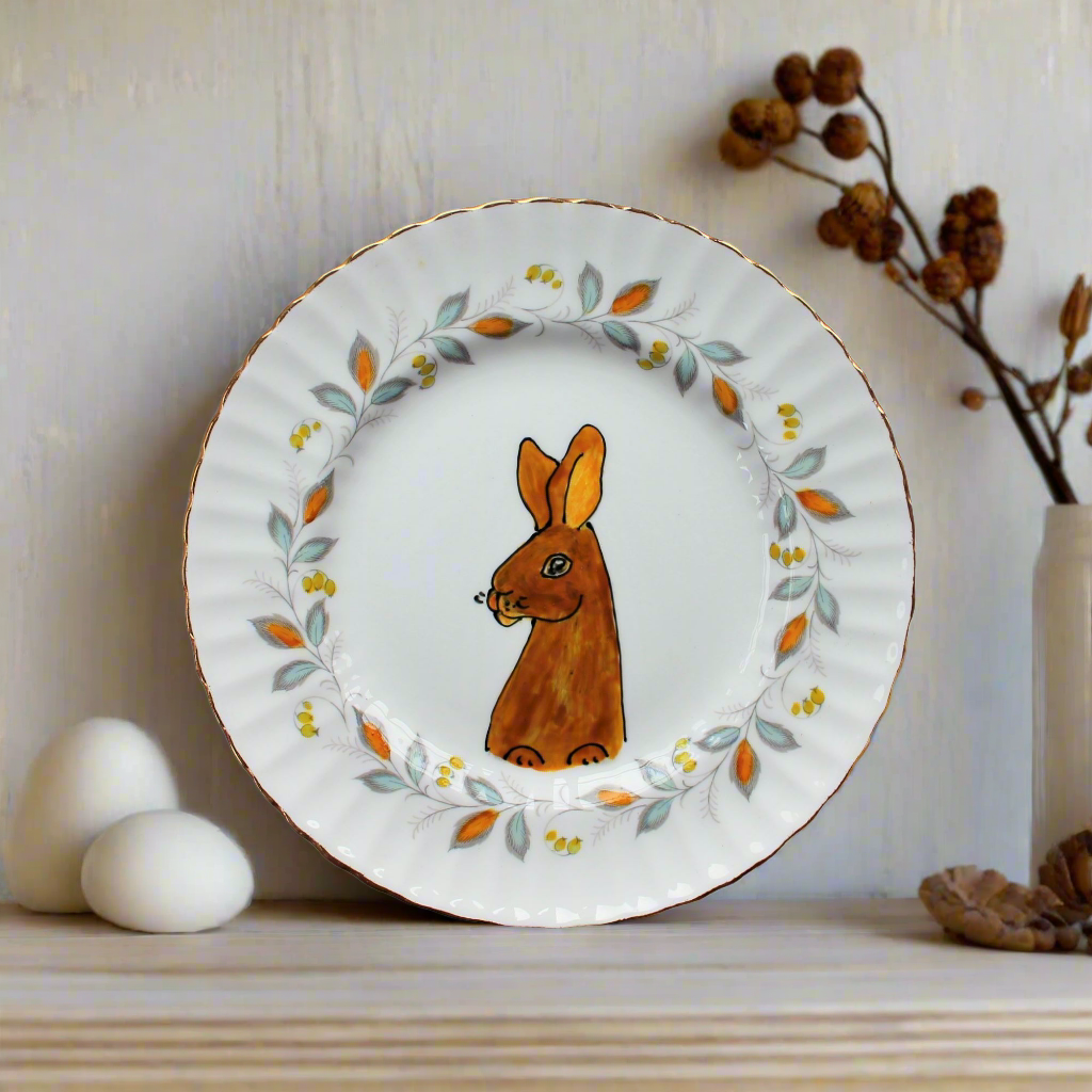 Faw rex bunny wall plate