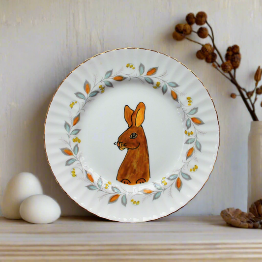 Faw rex bunny wall plate