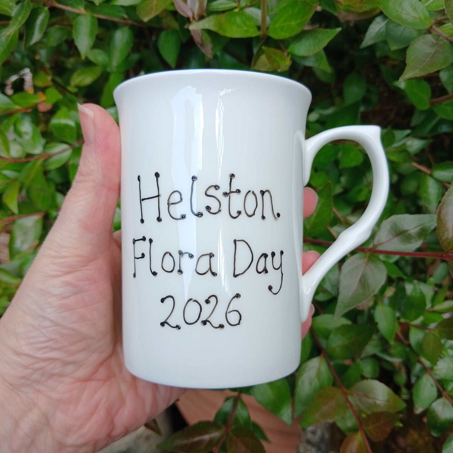 Flora Day 2026 Lily Of The Valley Mug - Hand Painted - Fine China