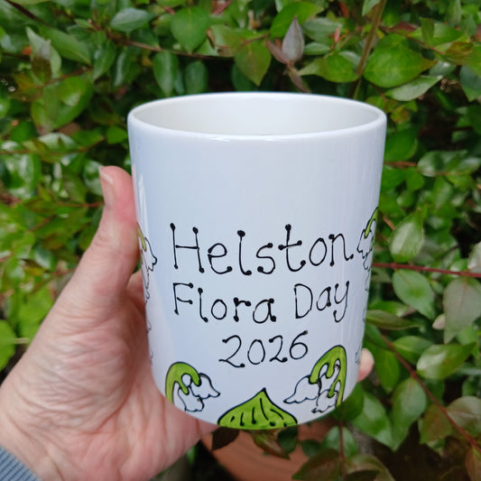 Helston Flora Day Pot 2026 - Vase - Candle Holder - Pen Pot - Desk Storage - Hand Painted