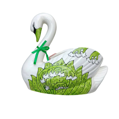Lily of the Valley Swan - The Vintage Pimp - China Planter