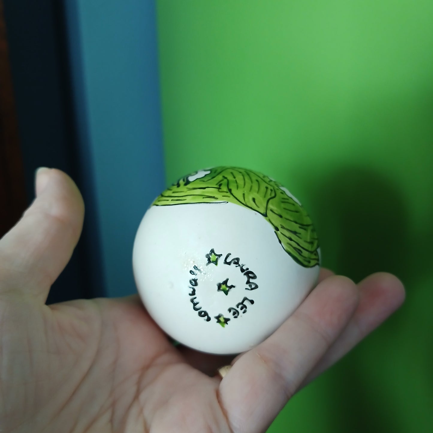 2nds Helston Flora Day 2018 Bauble - Lily Of The Valley - Hand Painted - Ceramic