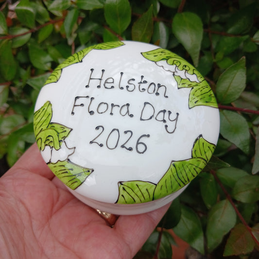Trinket Box - Lily Of The Valley - Helston Flora Day 2025 - Hand Painted - Fine China
