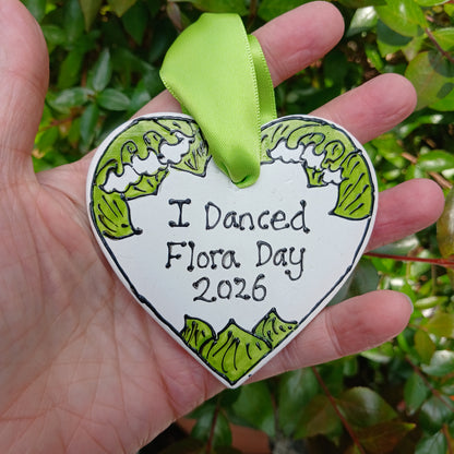 I Danced Flora Day 2026 - Helston Flora Day - Lily Of The Valley - Ceramic - Hand Painted