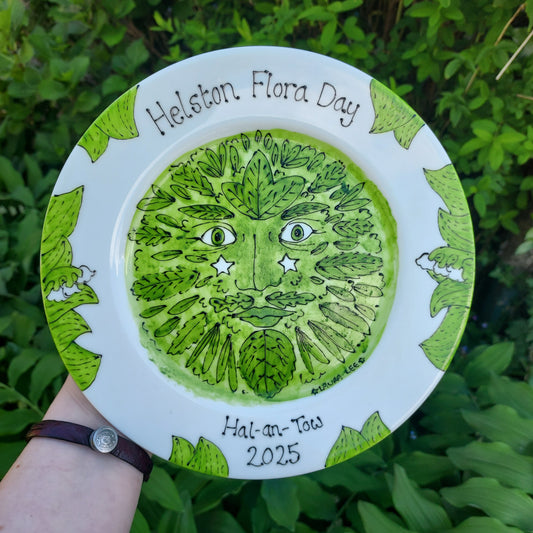 Hal an tow 2025 flora day Plate 