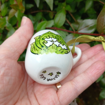Flora Day 2026 Miniature Jug Ornament - Lily Of The Valley - Hand Painted - Fine China