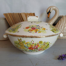 Load image into Gallery viewer, The vintage pimp bunny bowl by Laura Lee Designs 