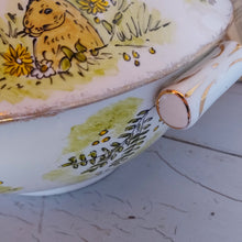 Load image into Gallery viewer, The vintage pimp bunny bowl by Laura Lee Designs 