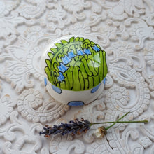 Load image into Gallery viewer, Bluebell Trinket Box - Hand Painted - Fine China - New Baby