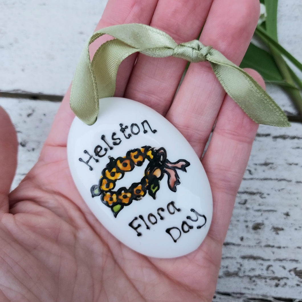 Helston flora day hanging decoration Laura Lee 