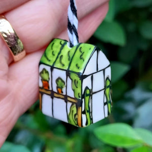 Miniature greenhouse gardeners gift