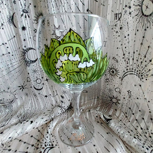 lily of the valley glass