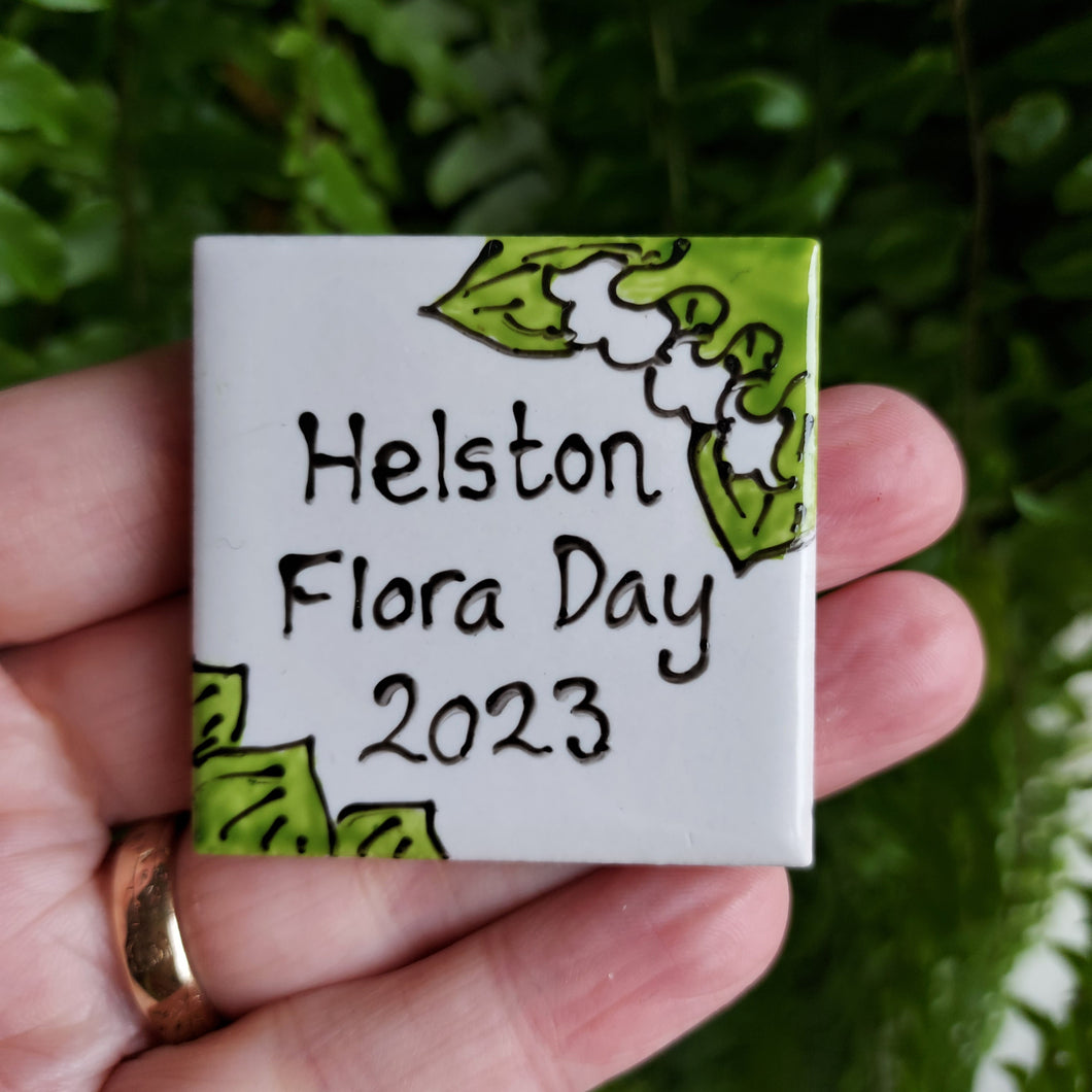 Flora Day 2023 Lily Of The Valley Magnet - Ceramic - Hand Painted