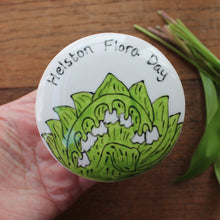 Load image into Gallery viewer, Lily of the valley hand painted trinket by by Laura Lee Designs Cornwall
