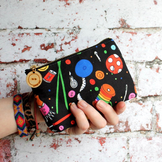Craft Sewing Knitting Makeup Craft Purse Storage Bag Laura Lee Designs
