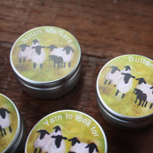 Load image into Gallery viewer, Mini sheep storage tins for knitters and crafters 