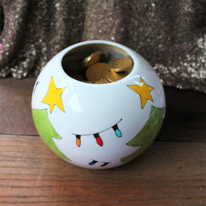 Christmas sweet bowl by Laura Lee Designs