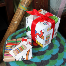 Load image into Gallery viewer, Sewing gift wrap by Laura Lee designs in Cornwall