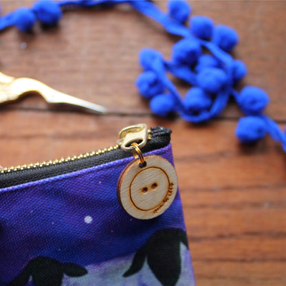Galaxy Sheep Makeup Craft Purse Storage Bag Laura Lee Designs