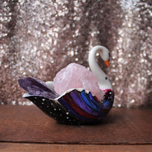 Load image into Gallery viewer, Crystal keeper swan Laura Lee Designs 