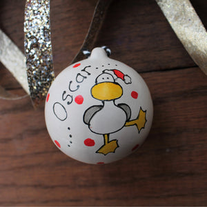 Duck bauble by Laura Lee Designs 