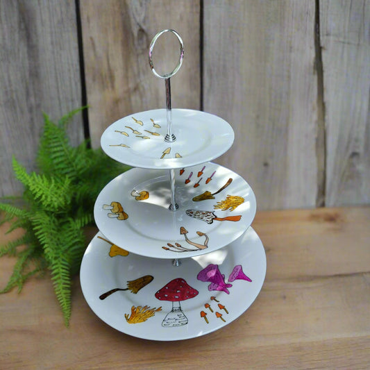 Toadstool Mushroom Wedding Cake Stand Laura Lee Designs 