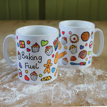 Load image into Gallery viewer, Cooks mug colourful baking mug Laura Lee Designs 