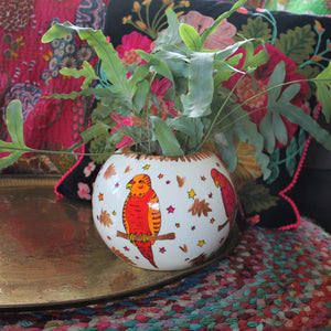 Laura Lee Designs round vase