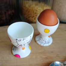 Load image into Gallery viewer, Bunny egg cup and cosy set by Laura Lee Designs 