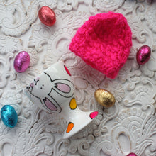 Load image into Gallery viewer, Bunny egg cup and cosy set by Laura Lee Designs