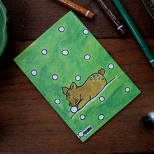 Load image into Gallery viewer, Deer and fawn notebook colourful stationery from Laura Lee Designs 