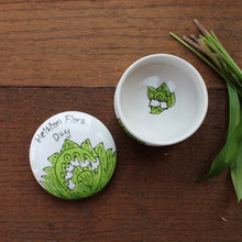Load image into Gallery viewer, Lily of the valley hand painted trinket by by Laura Lee Designs Cornwall