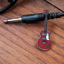 Load image into Gallery viewer, Electric guitar brooch pin badge Laura Lee Designs Cornwall