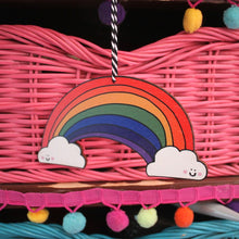 Load image into Gallery viewer, Rainbow ornament by Laura Lee Designs 
