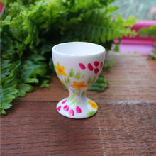 Load image into Gallery viewer, Meadow Flowers Egg cup by Laura Lee Designs